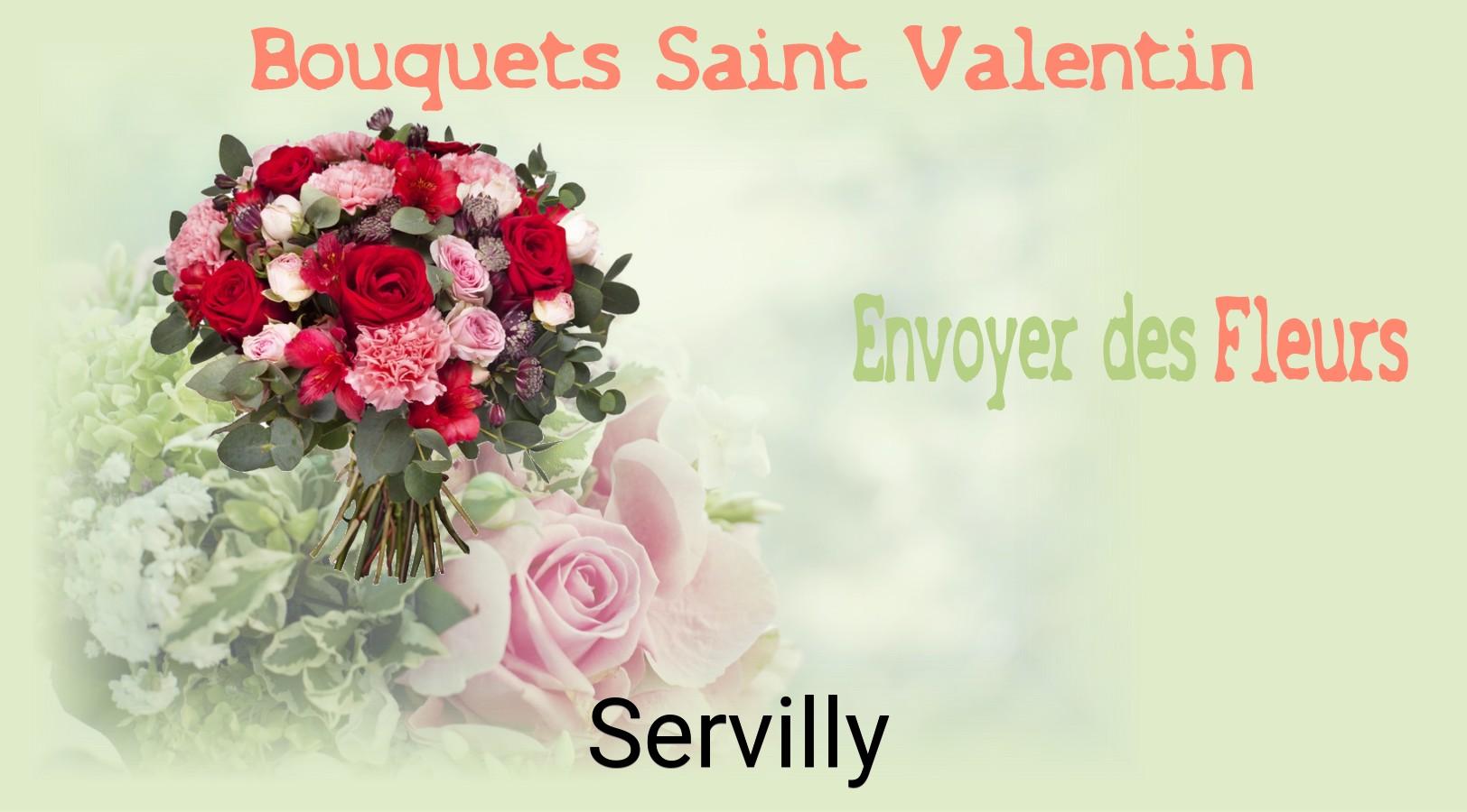 Roses de Saint-Valentin livrées à Servilly